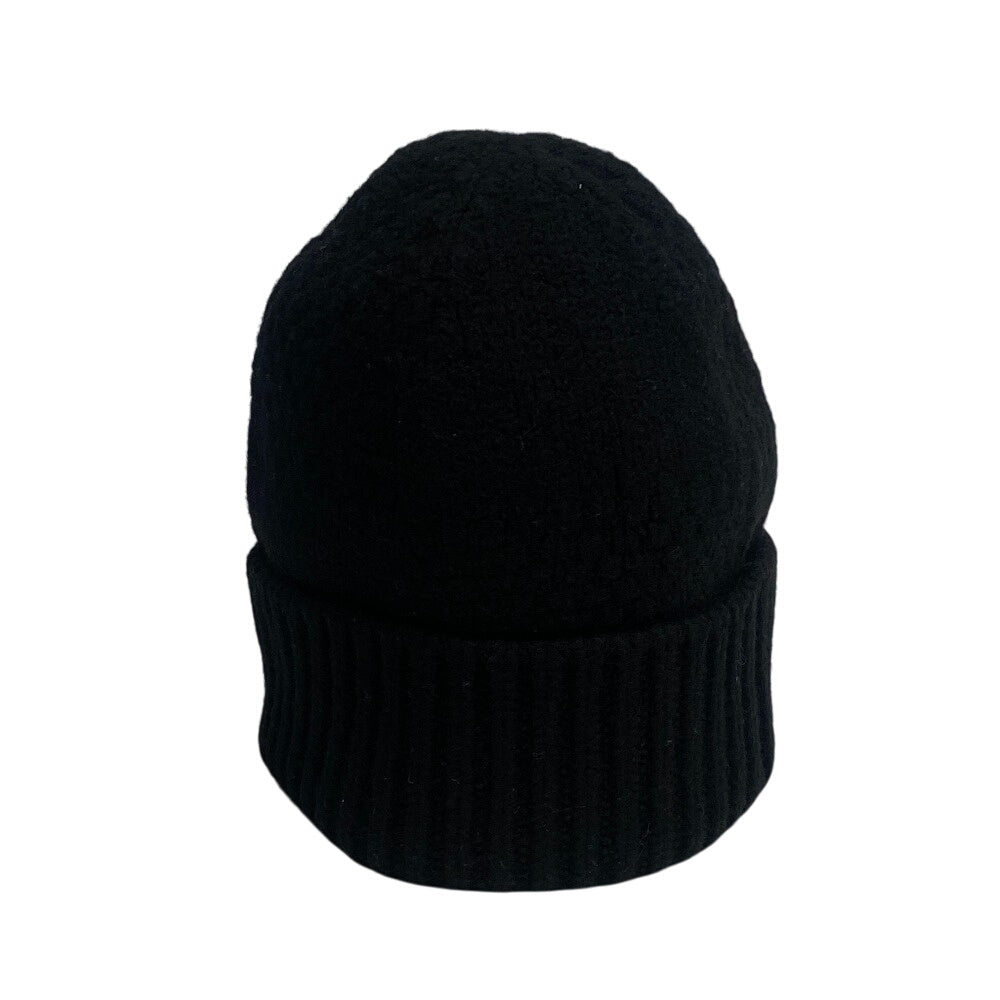 LOUIS VUITTON Knit cap knit black Knit hat mens