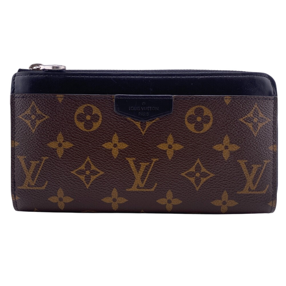 LOUIS VUITTON Long Wallet Purse M69407 Monogram, Leather Brown Monogram macacer Zippy Dragonne