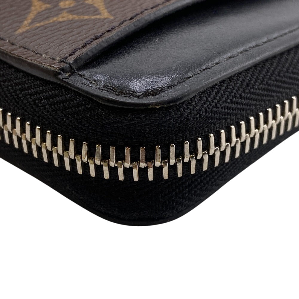 LOUIS VUITTON Long Wallet Purse M69407 Monogram, Leather Brown Monogram macacer Zippy Dragonne