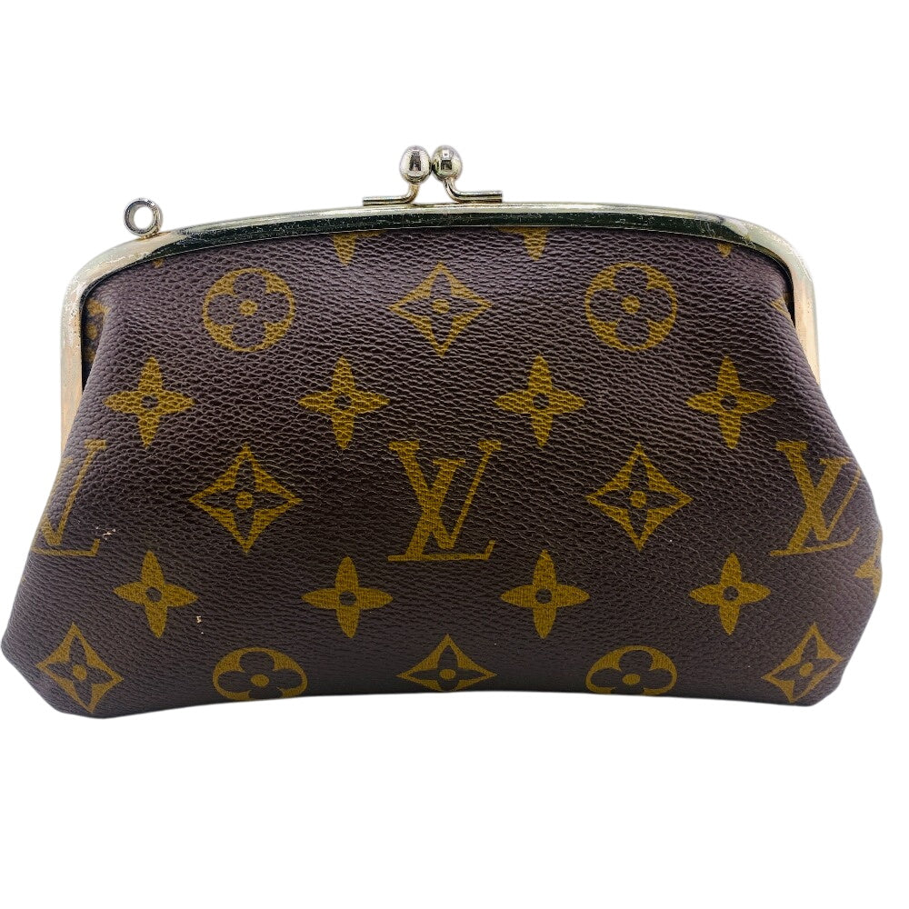LOUIS VUITTON Pouch Monogram Brown Pouch vintage Monogram unisex(Unisex)