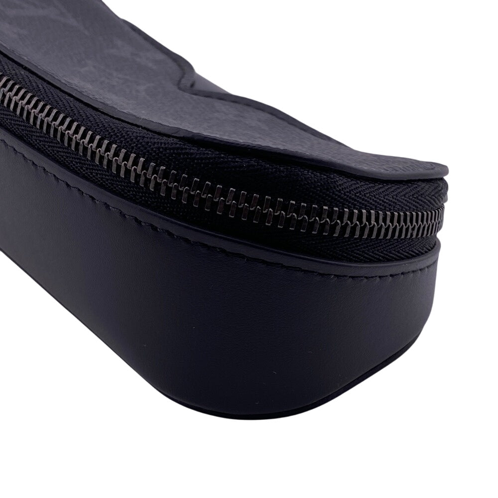 LOUIS VUITTON glasses case GI0654 Monogram Eclipse black Monogram Eclipse Etui Lunet GM mens
