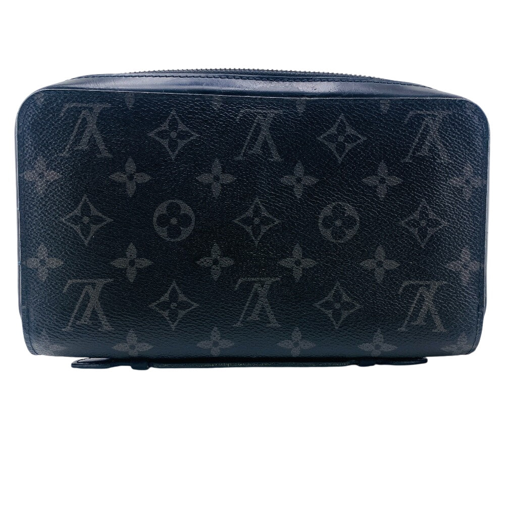 LOUIS VUITTON Long Wallet Purse M61698 Monogram Eclipse black Monogram Eclipse Zippy XL