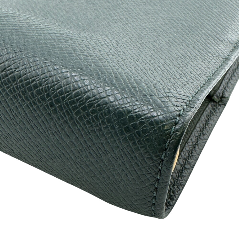 LOUIS VUITTON Notebook cover R20705 leather green Taiga Epithea Agenda GM mens