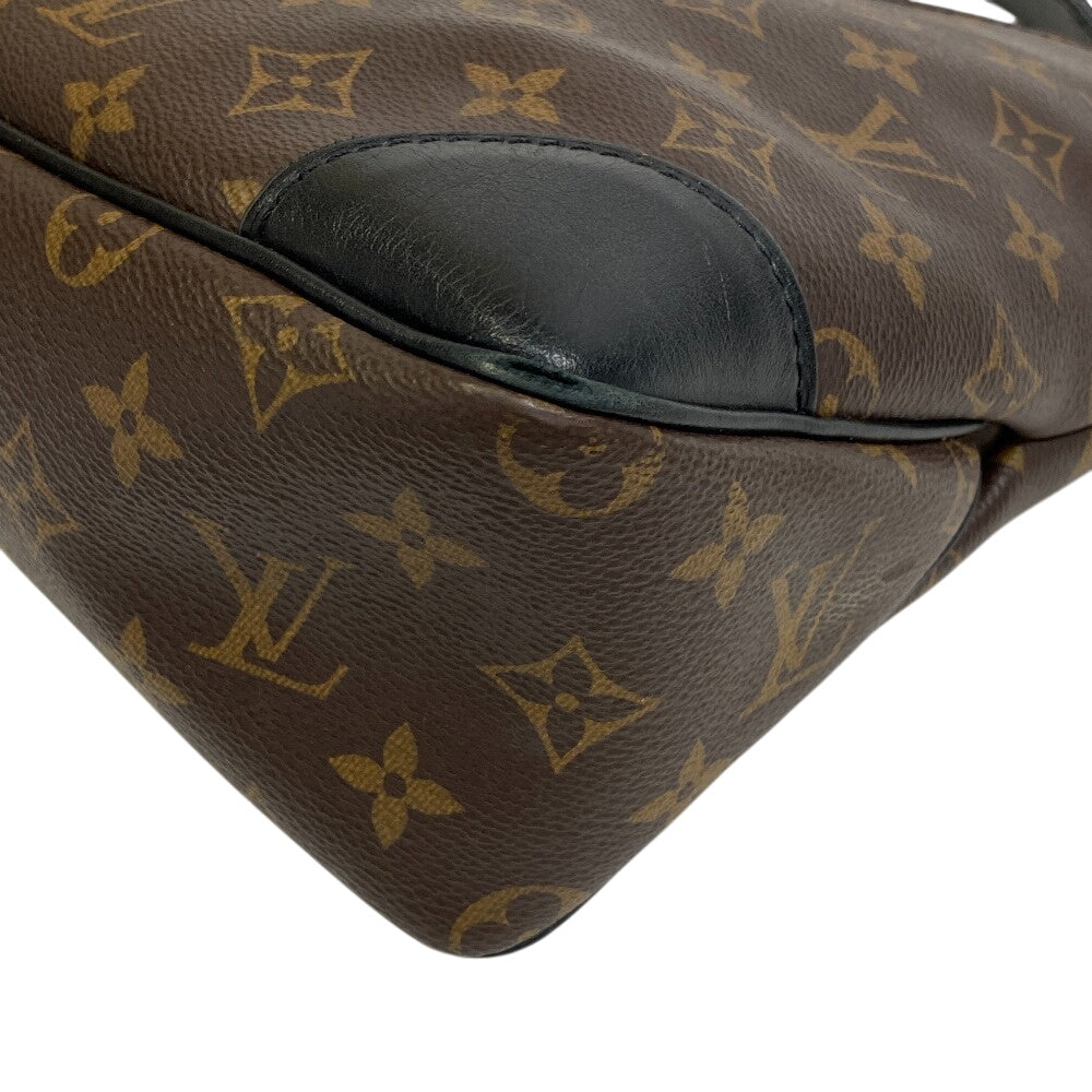 LOUIS VUITTON Shoulder Bag M45353 PVC coated canvas, leather Brown Monogram Odeon NM PM