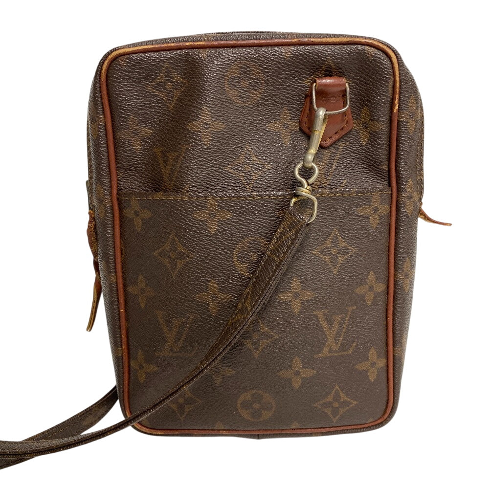 LOUIS VUITTON Shoulder Bag M3552 leather Brown Monogram Danube Women