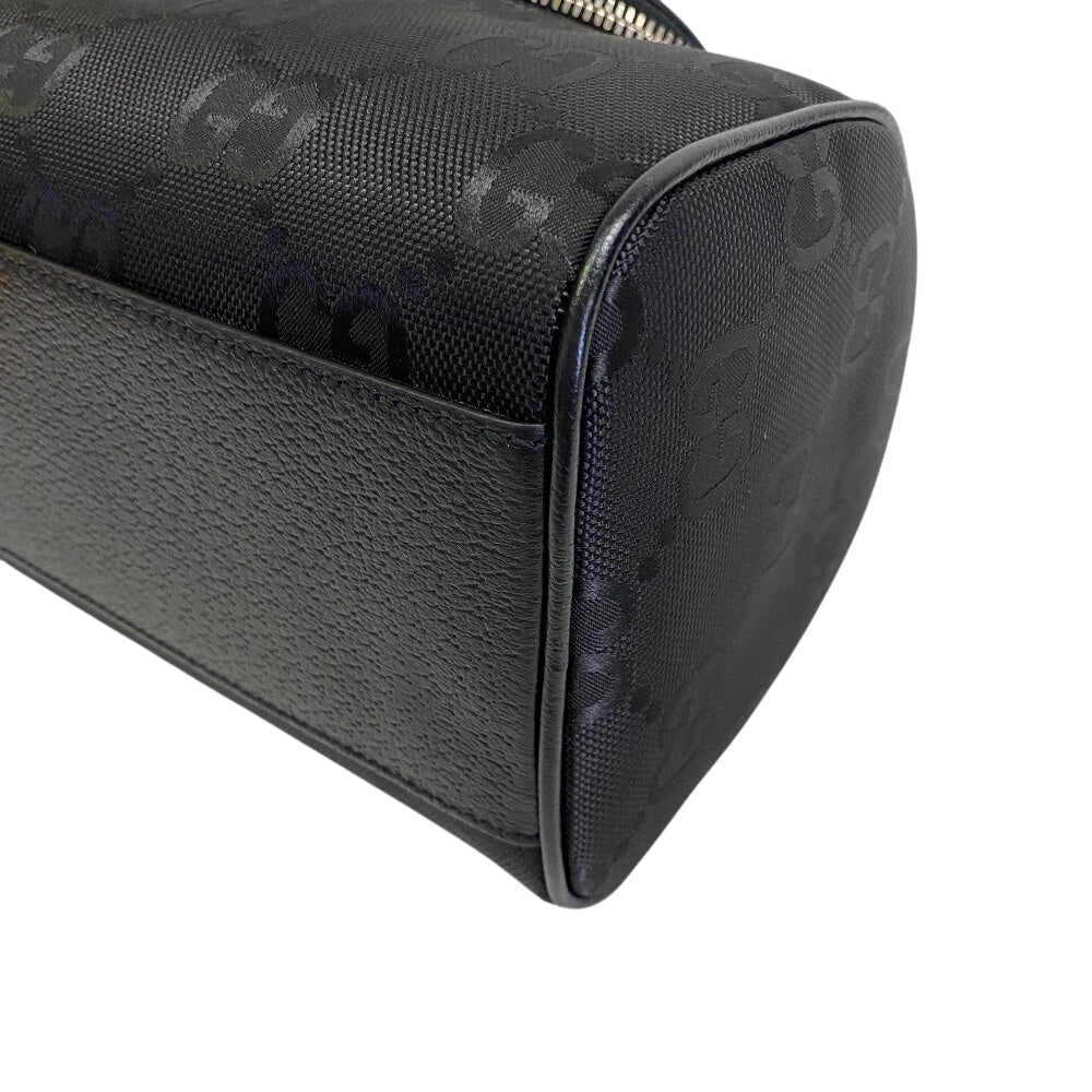 GUCCI Cosmetics Pouch 739378 Nylon black Cosmetic case, business bag, clutch bag Jumbo GG Women