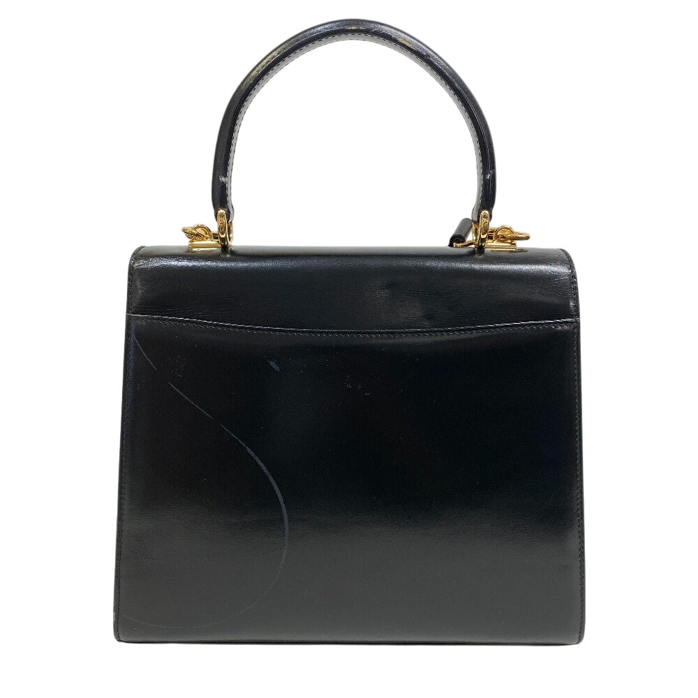 GUCCI Handbag leather black Ready lock Women
