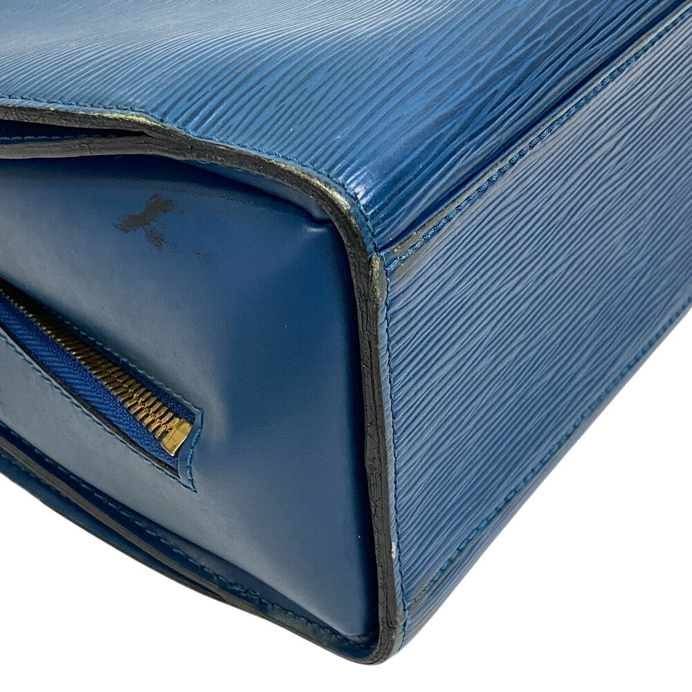 LOUIS VUITTON Handbag M52055 leather blue Epi Ponneuf Women