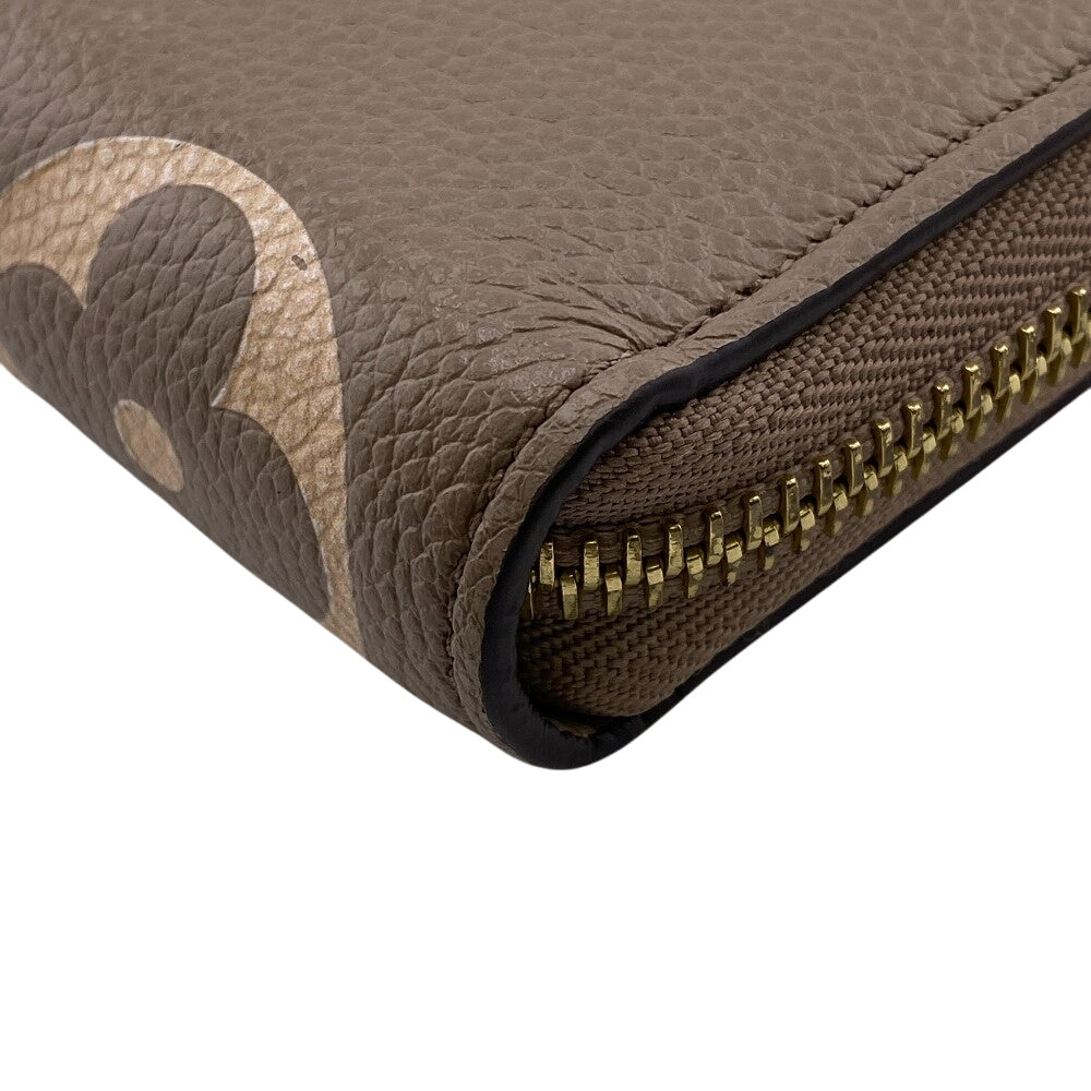LOUIS VUITTON Long Wallet Purse M69794 leather Tour rail Monogram Ann Platt Zippy wallet