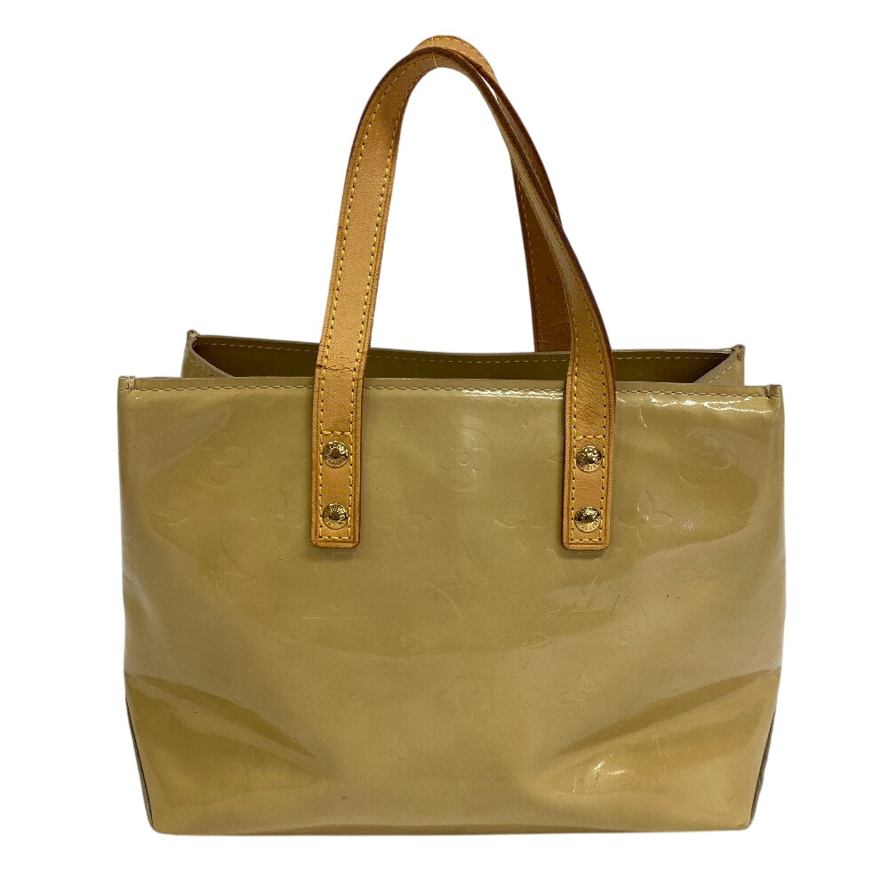 LOUIS VUITTON Handbag M91144 enamel yellow Vernis Lead PM