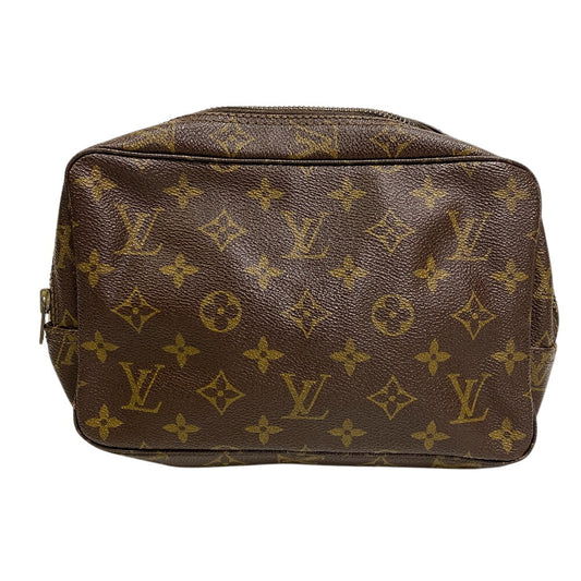 LOUIS VUITTON Clutch bag M47524 leather Brown Monogram Truth Cracking T 23