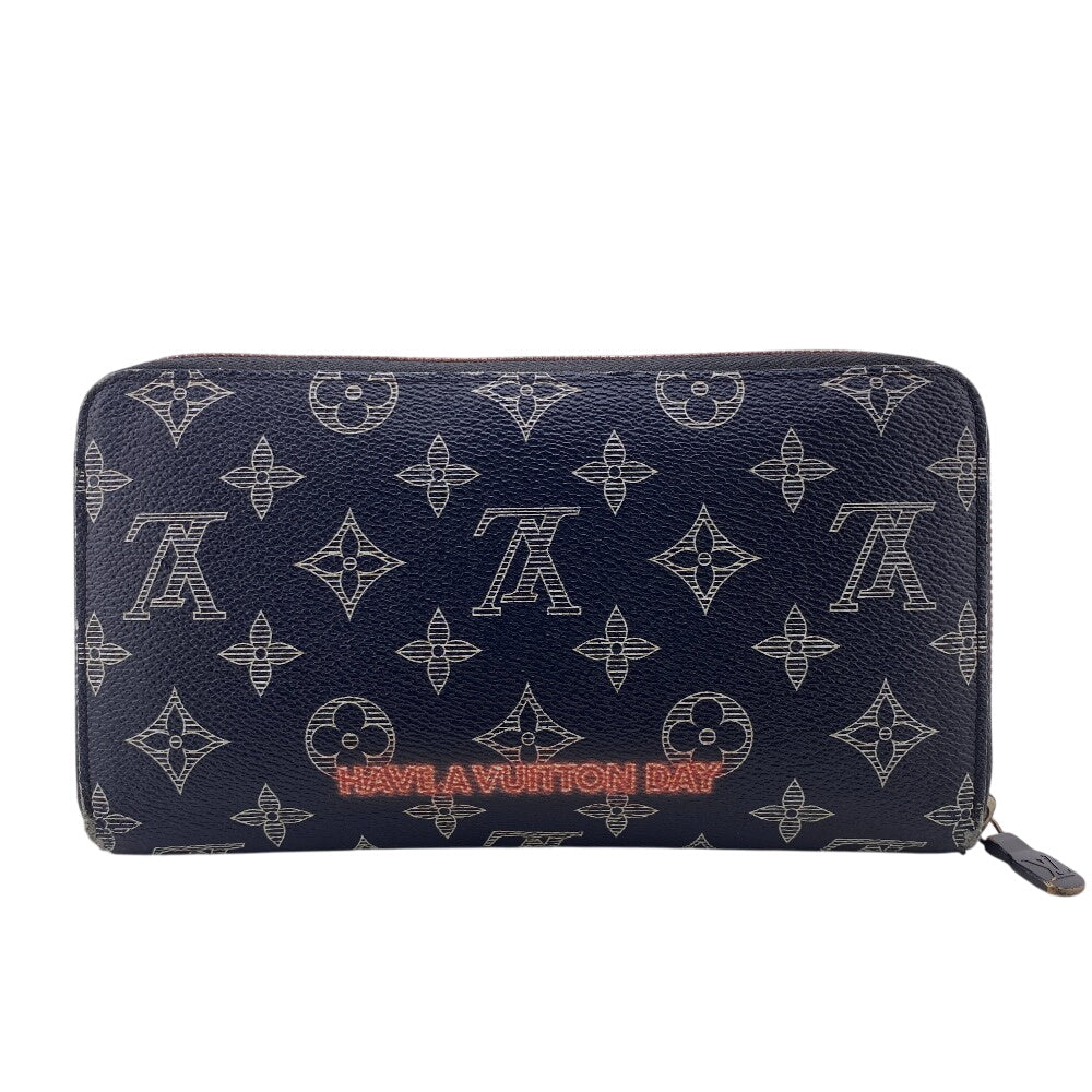 LOUIS VUITTON Long Wallet Purse M62931 Monogram, Monogram Ink Navy Monogram ink Zippy Organizer NM