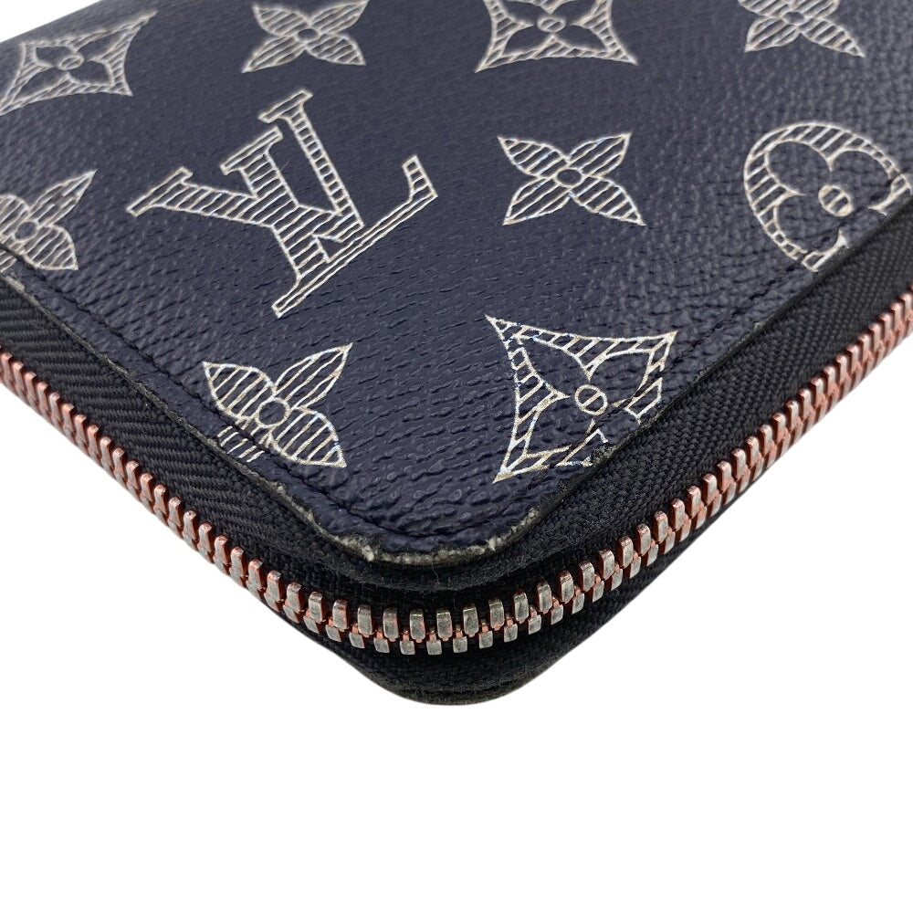LOUIS VUITTON Long Wallet Purse M62931 Monogram, Monogram Ink Navy Monogram ink Zippy Organizer NM