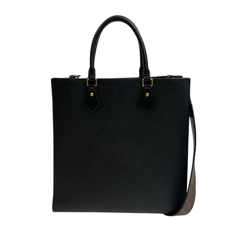 LOUIS VUITTON Handbag M58658 leather black Epi Sac PlatPM