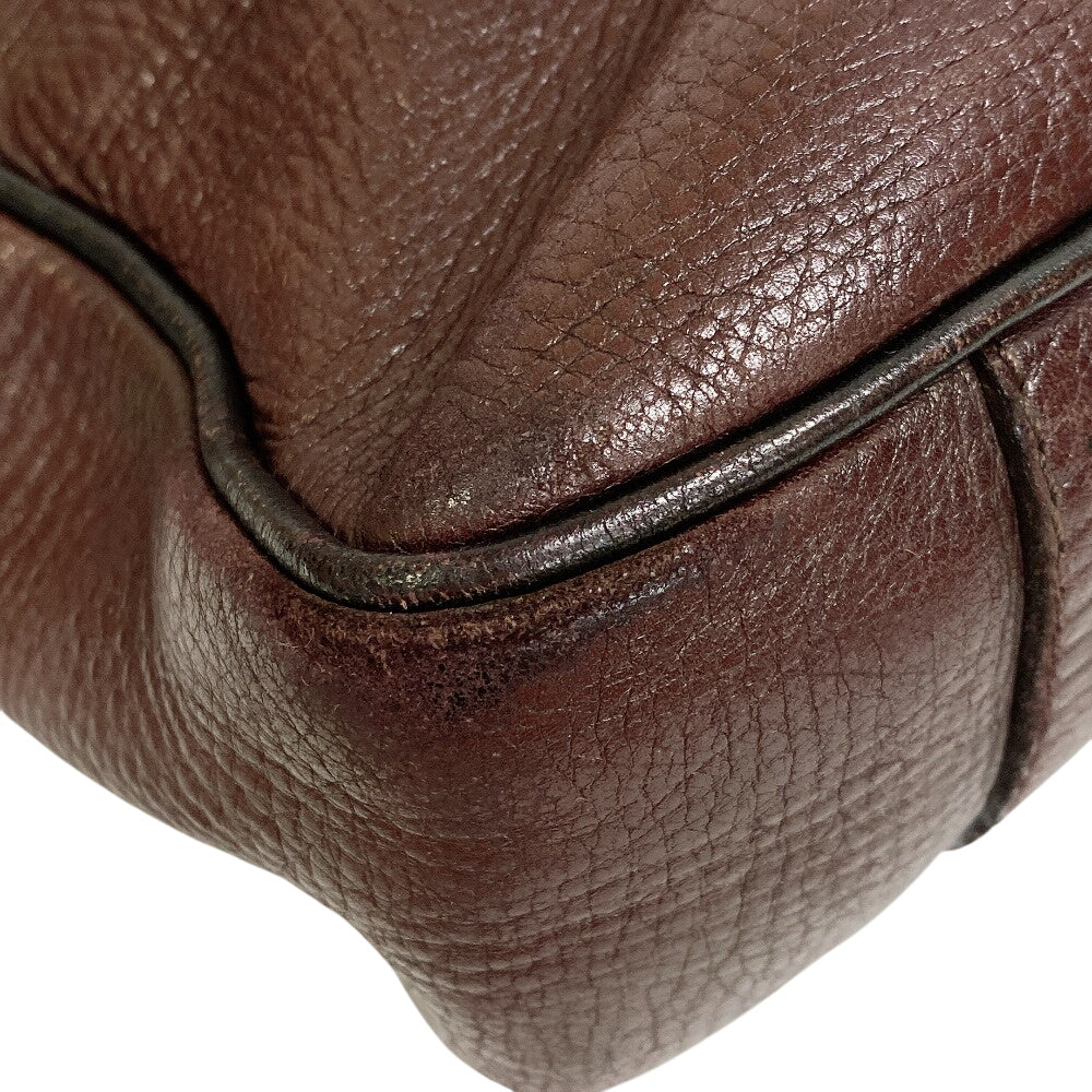 LOUIS VUITTON Tote Bag M92532 Utah, Leather Brown Utah Eron