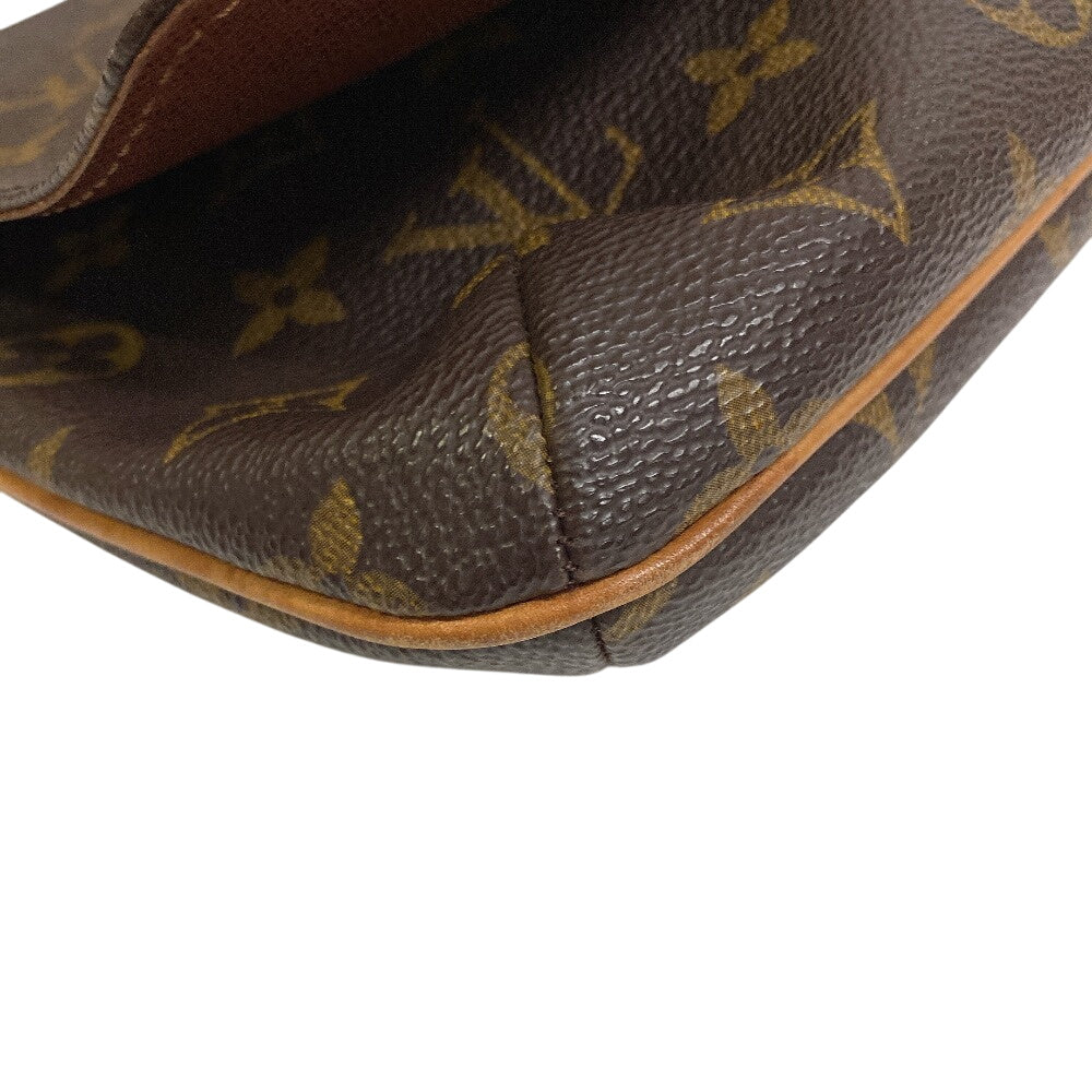 LOUIS VUITTON Shoulder Bag M51257 leather Brown Monogram Musette Tango