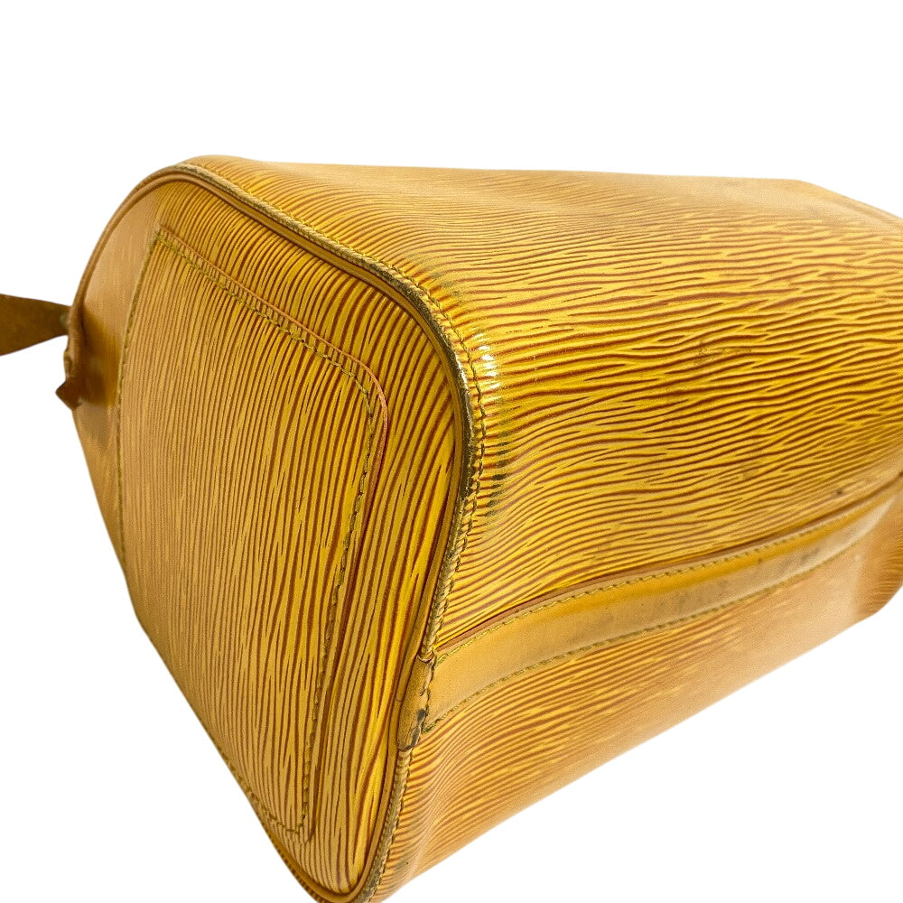 LOUIS VUITTON Handbag M43019 leather yellow Epi Speedy 25