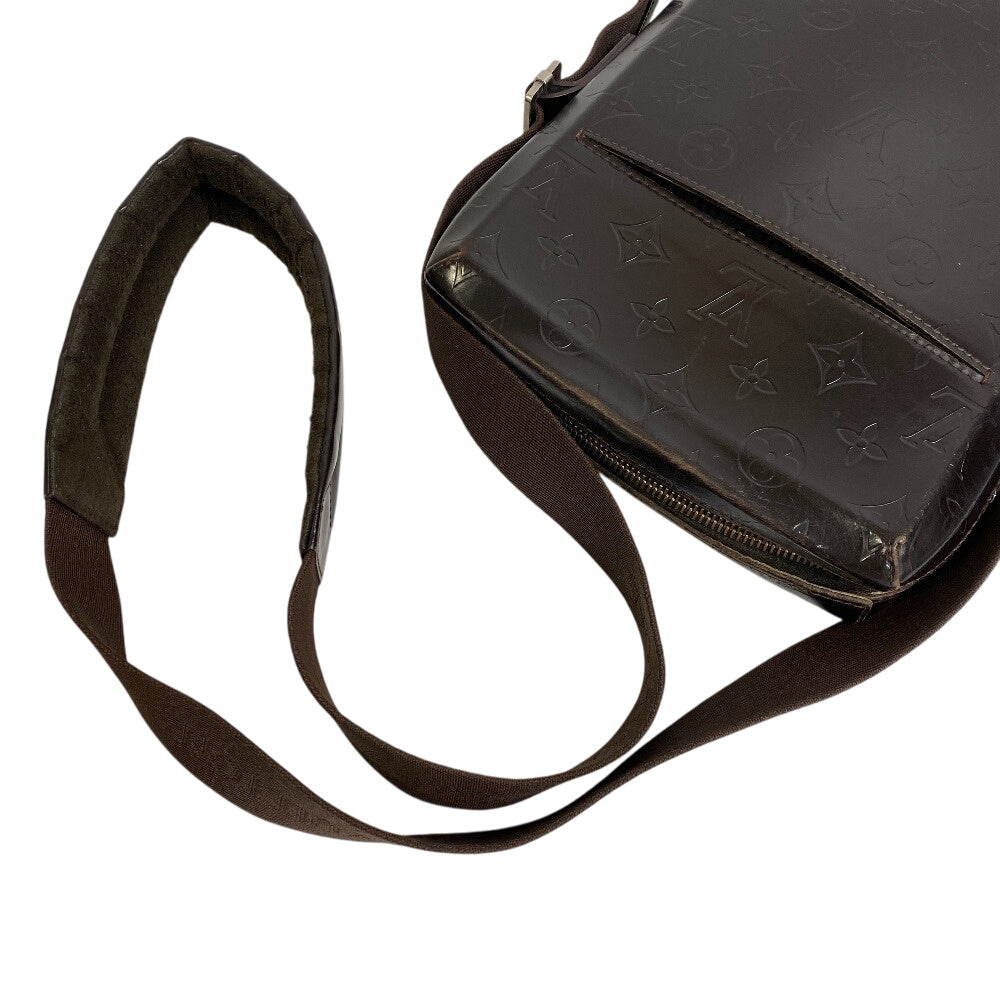 LOUIS VUITTON Shoulder Bag M46520 leather Brown Monogram Lace Bobby