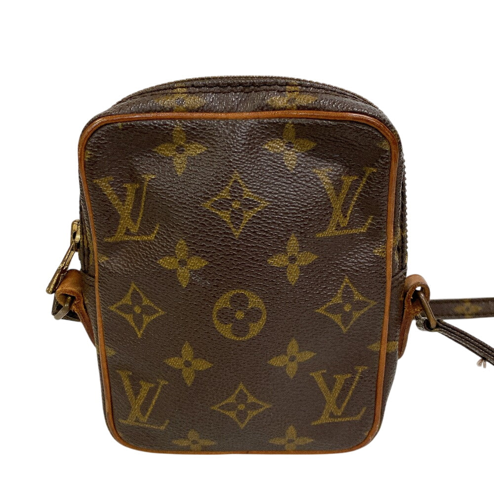 LOUIS VUITTON Shoulder Bag M45268 leather Brown Monogram Mini Danube