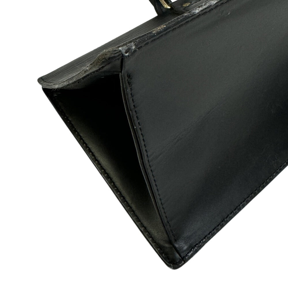 LOUIS VUITTON Handbag M52092 Epi Leather black Epi Sac Triangle
