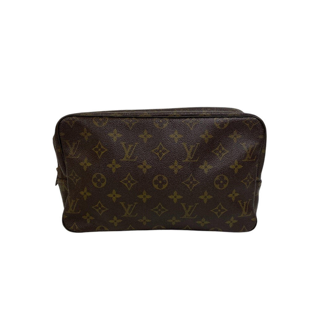 LOUIS VUITTON business bag M47522 leather Brown Monogram Truth Cracking Ty 28