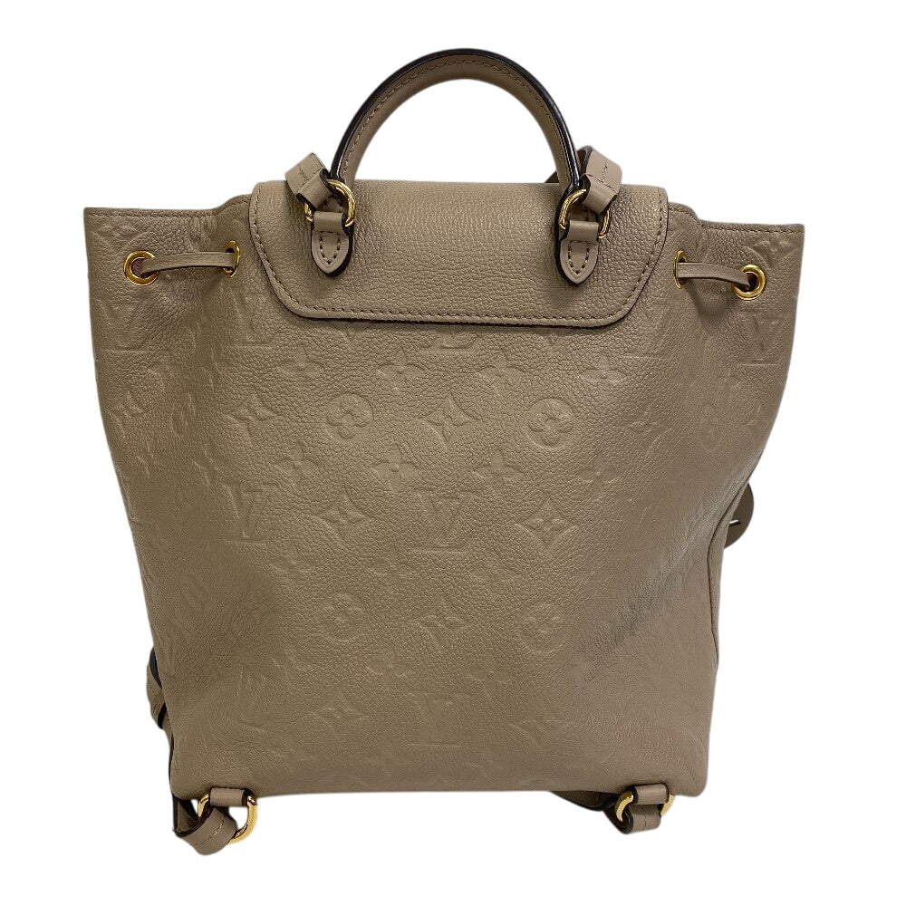 LOUIS VUITTON Backpack M45410 Monogram, Leather beige Monogram Amplat MontsourisPM