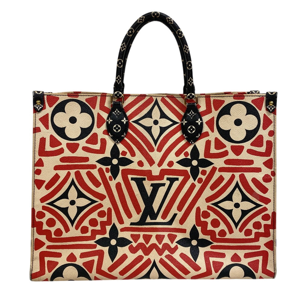LOUIS VUITTON Tote Bag M45358 leather multicolor LV Clafoutis On the go GM