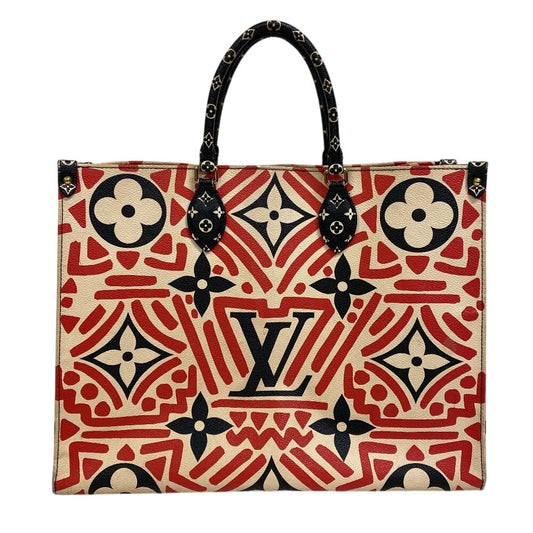 LOUIS VUITTON Tote Bag M45358 leather multicolor LV Clafoutis On the go GM