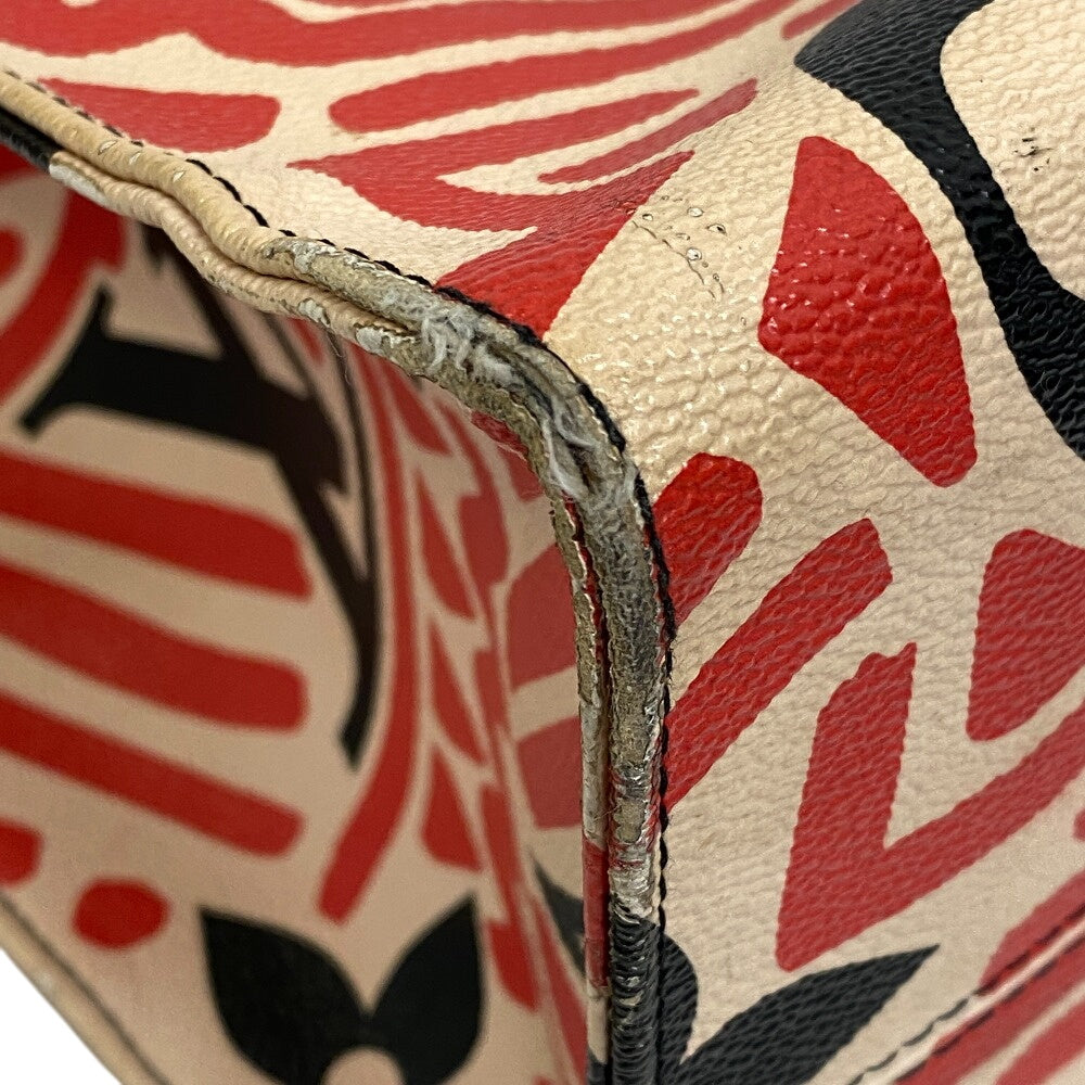 LOUIS VUITTON Tote Bag M45358 leather multicolor LV Clafoutis On the go GM