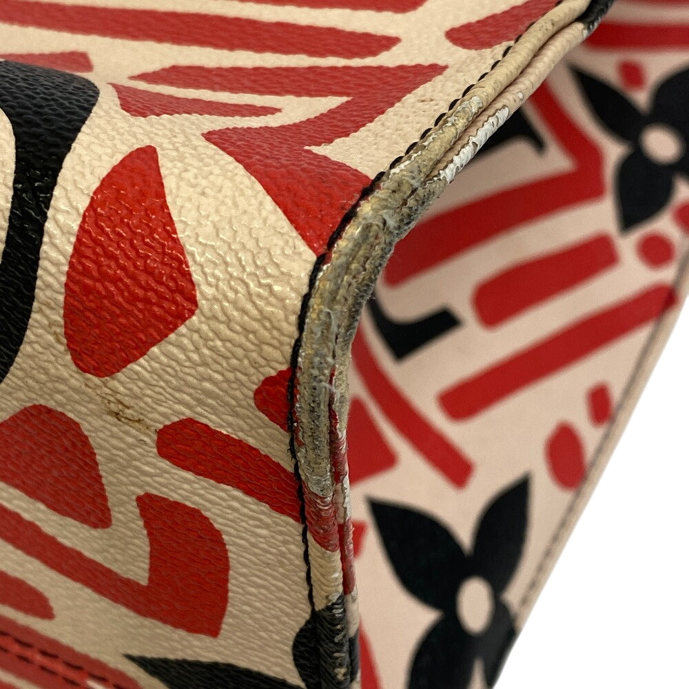 LOUIS VUITTON Tote Bag M45358 leather multicolor LV Clafoutis On the go GM