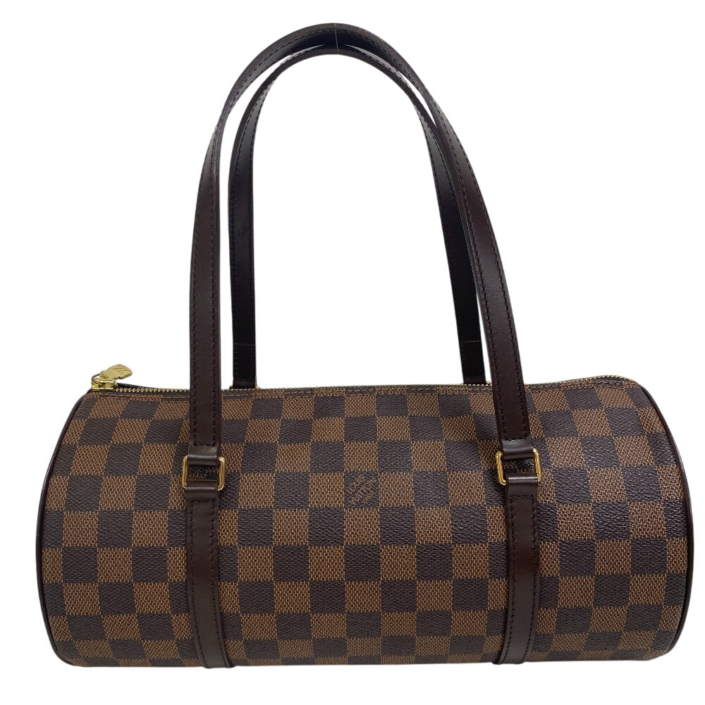 LOUIS VUITTON Handbag N51303 Damier canvas, leather Brown Damier Pattern Papillon 30