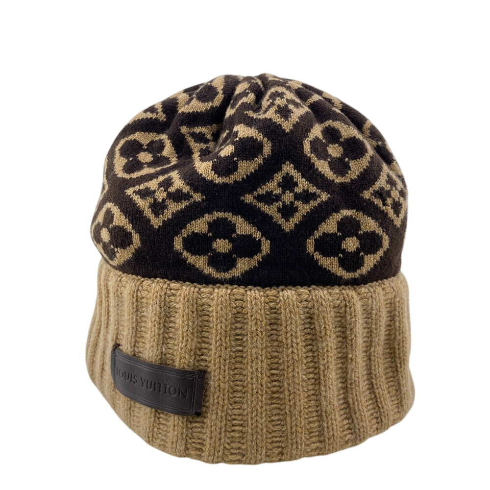 LOUIS VUITTON Other hats M71950 cashmere Brown Bonesky Monogram