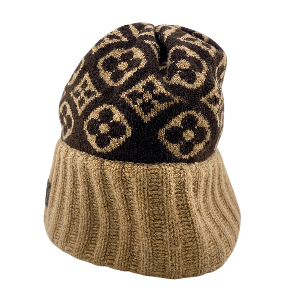 LOUIS VUITTON Other hats M71950 cashmere Brown Bonesky Monogram