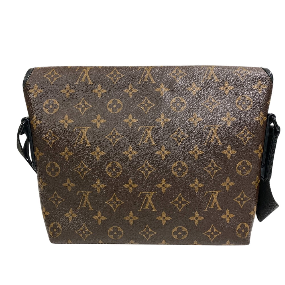 LOUIS VUITTON Shoulder Bag Ｍ45557 leather Brown Monogram Magnetic messenger