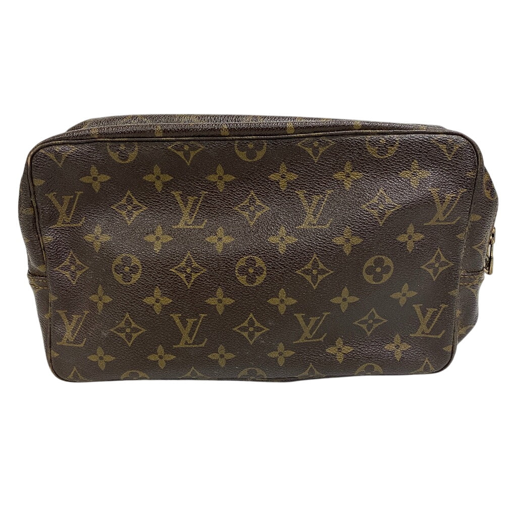 LOUIS VUITTON business bag M47522 leather Brown Monogram Truth Cracking Ty 28