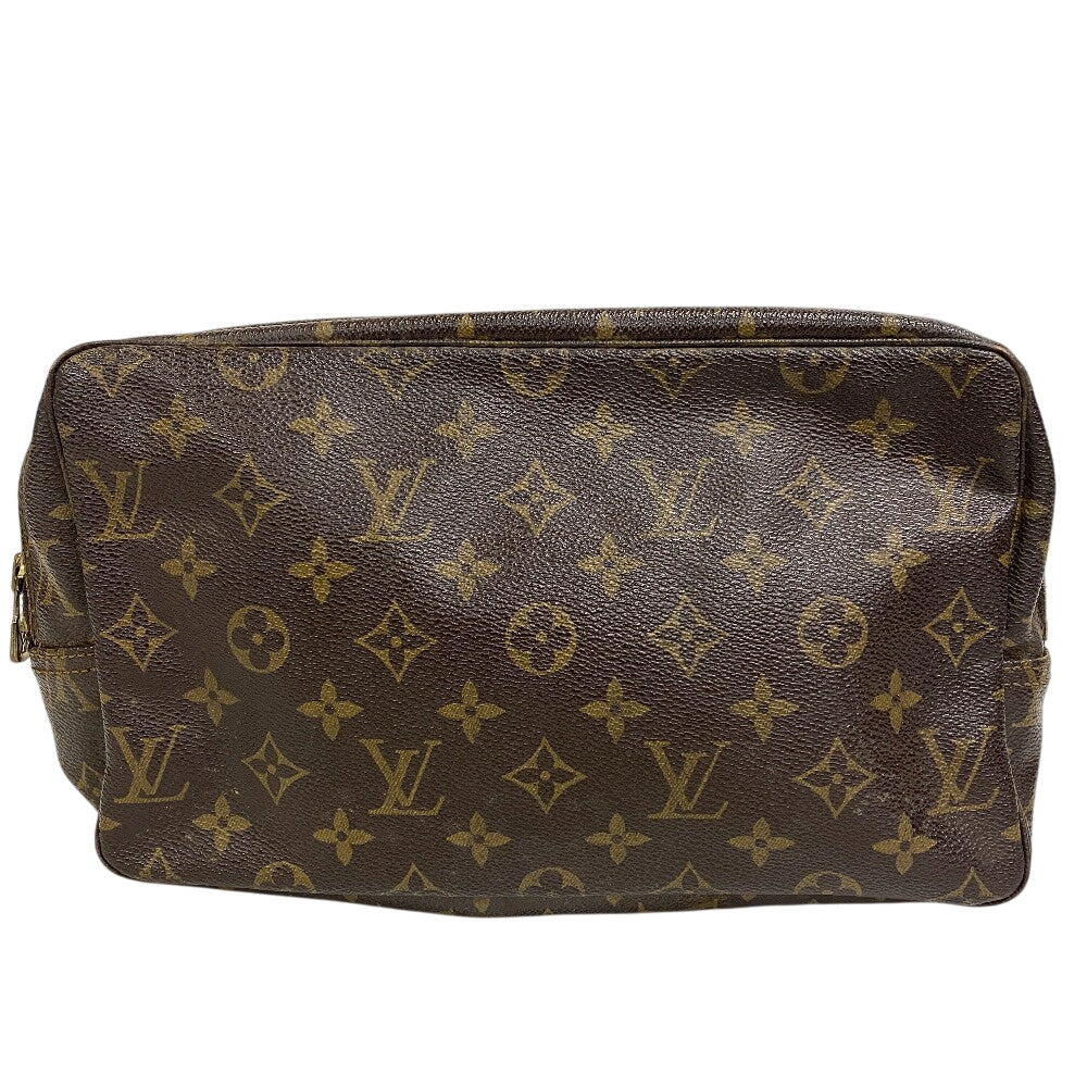 LOUIS VUITTON business bag M47522 leather Brown Monogram Truth Cracking Ty 28