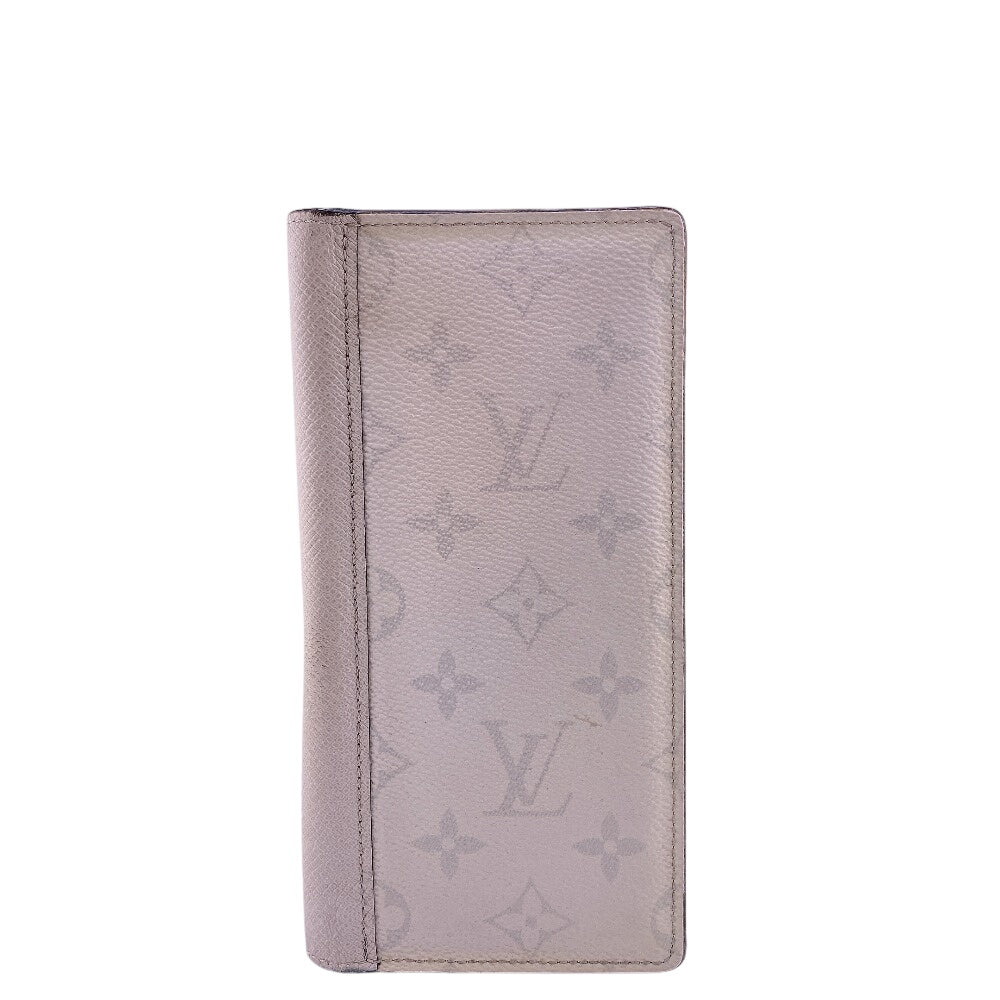 LOUIS VUITTON Long Wallet Purse M30298 Monogram canvas white Taigalama Portefeuille Blaza