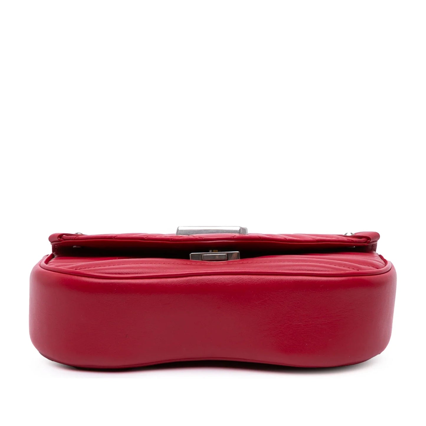Red Louis Vuitton New Wave Chain Bag PM Satchel