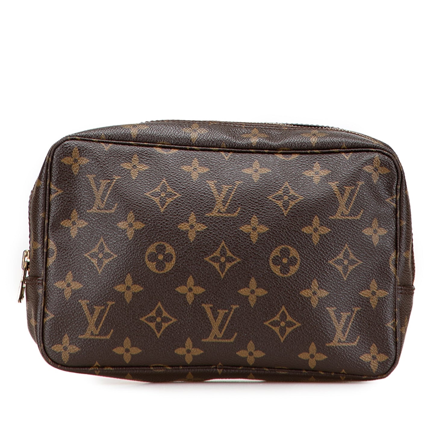 Brown Louis Vuitton Monogram Trousse Toilette 23 Clutch Bag