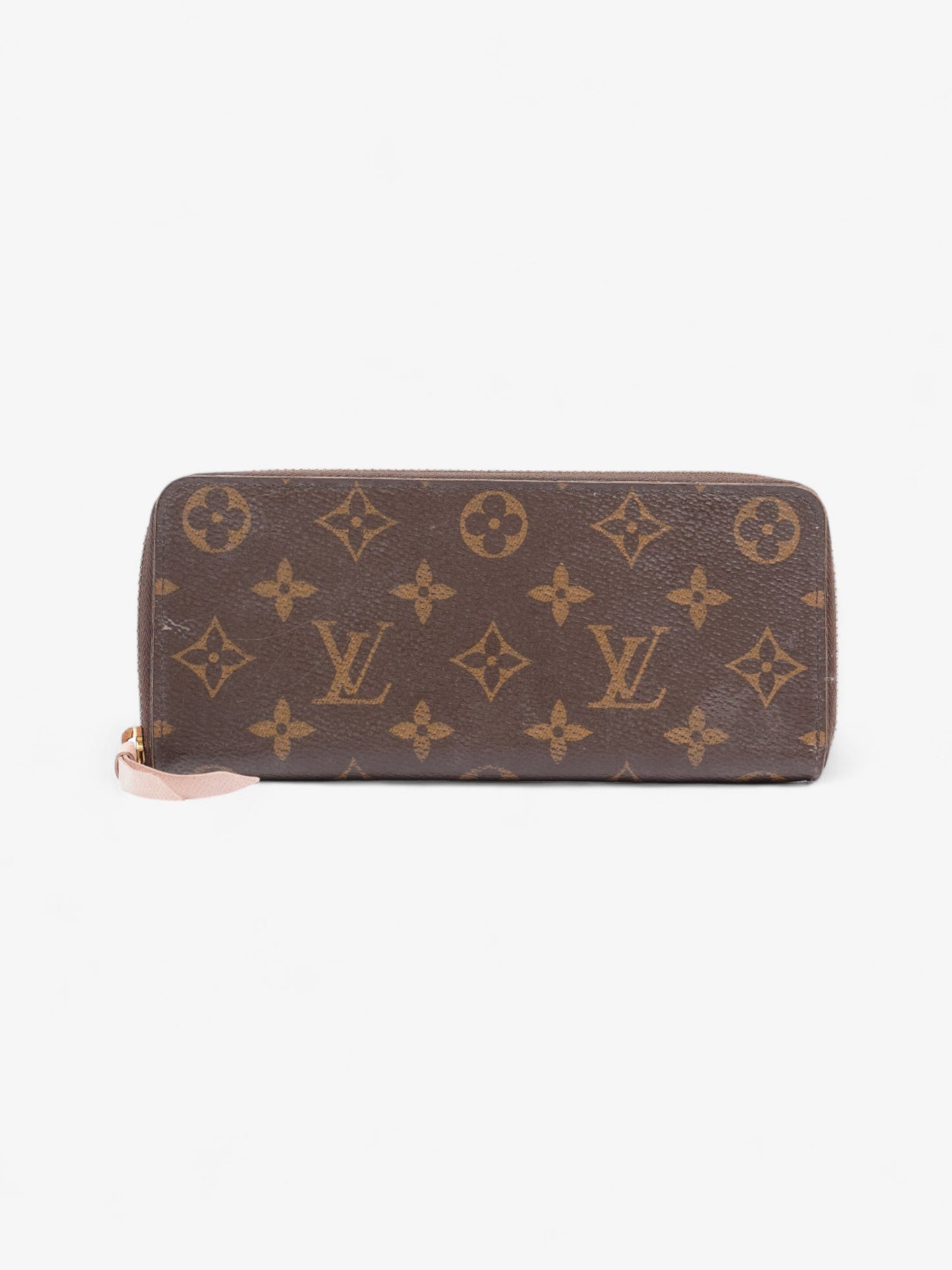 Louis Vuitton Clemence Monogram / Rose Ballerine Coated Canvas