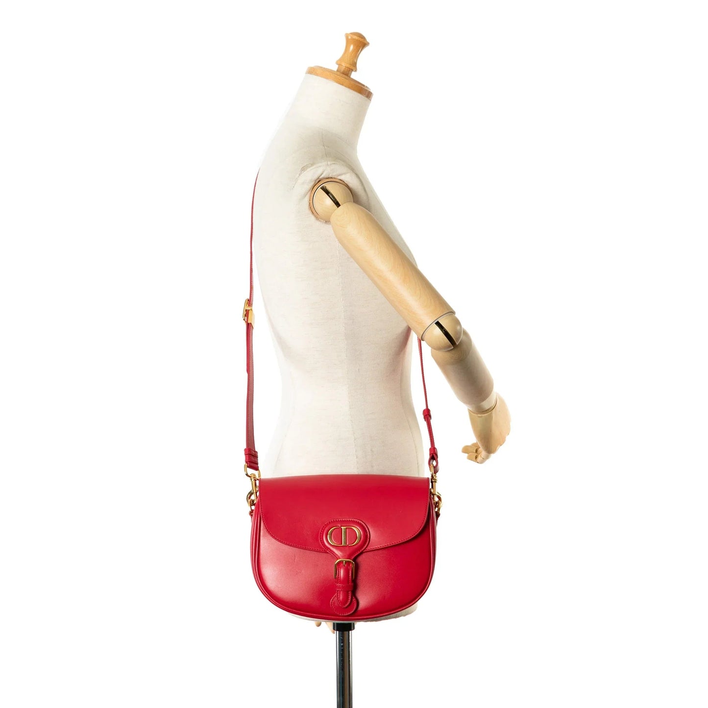 Red Dior Medium Bobby Crossbody Bag