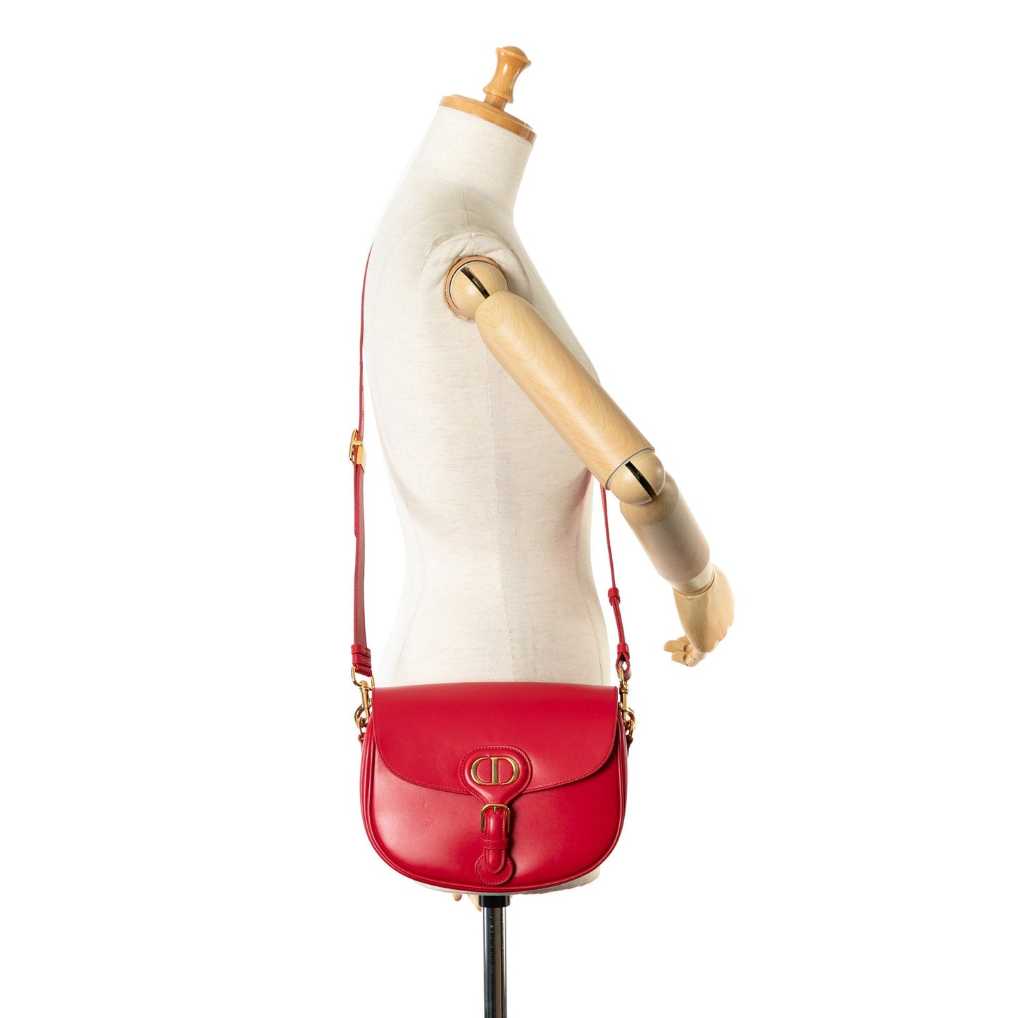 Red Dior Medium Bobby Crossbody Bag