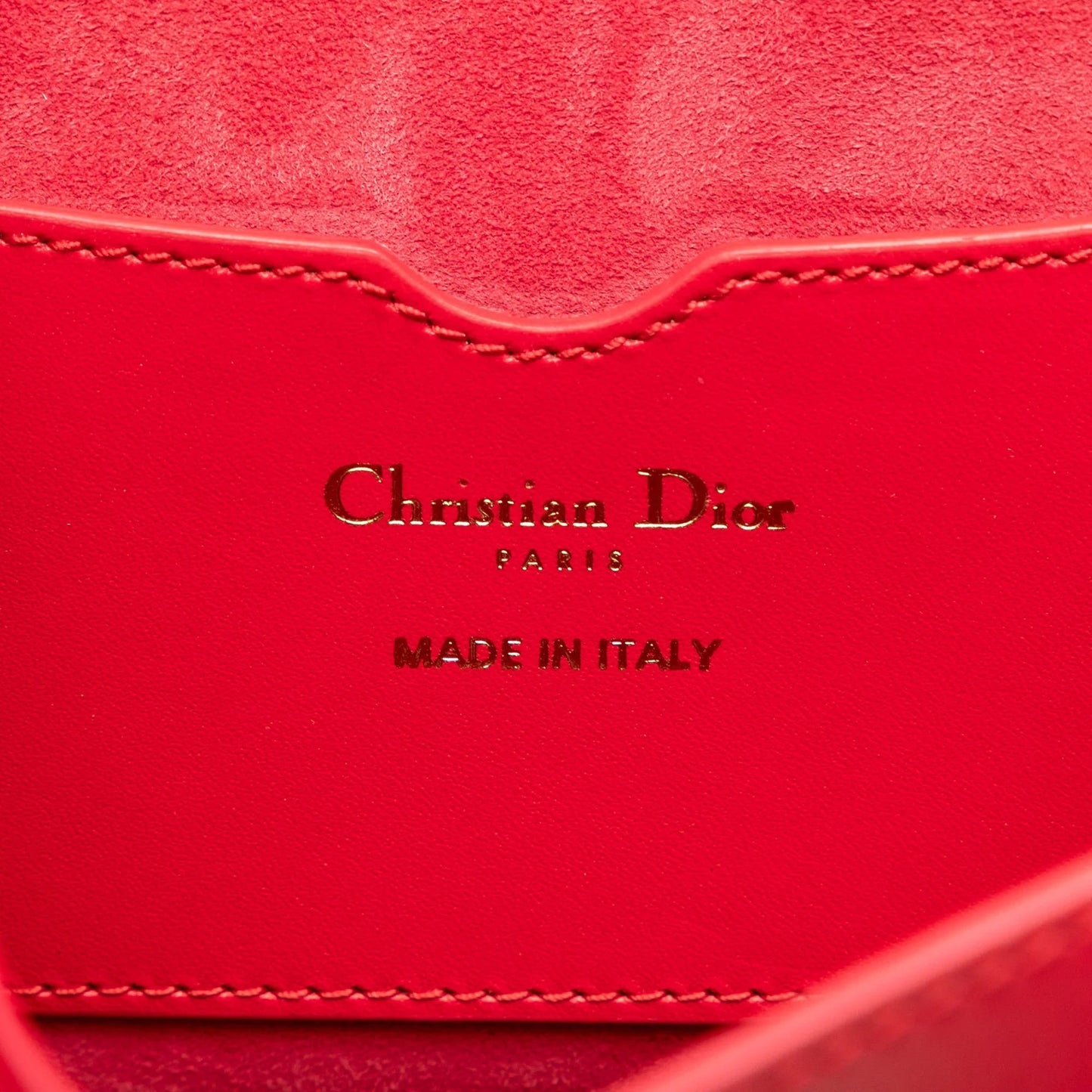 Red Dior Medium Bobby Crossbody Bag