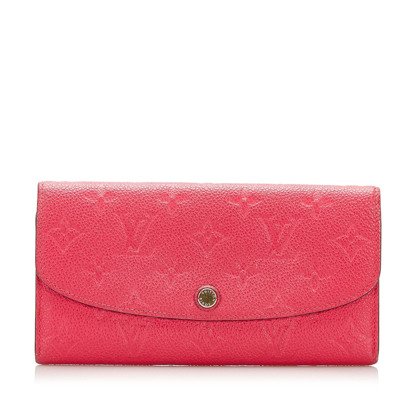 LOUIS VUITTON Empreinte Emilie Wallet Red