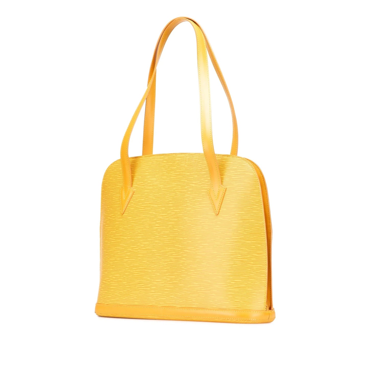 Yellow Louis Vuitton Epi Lussac Shoulder Bag