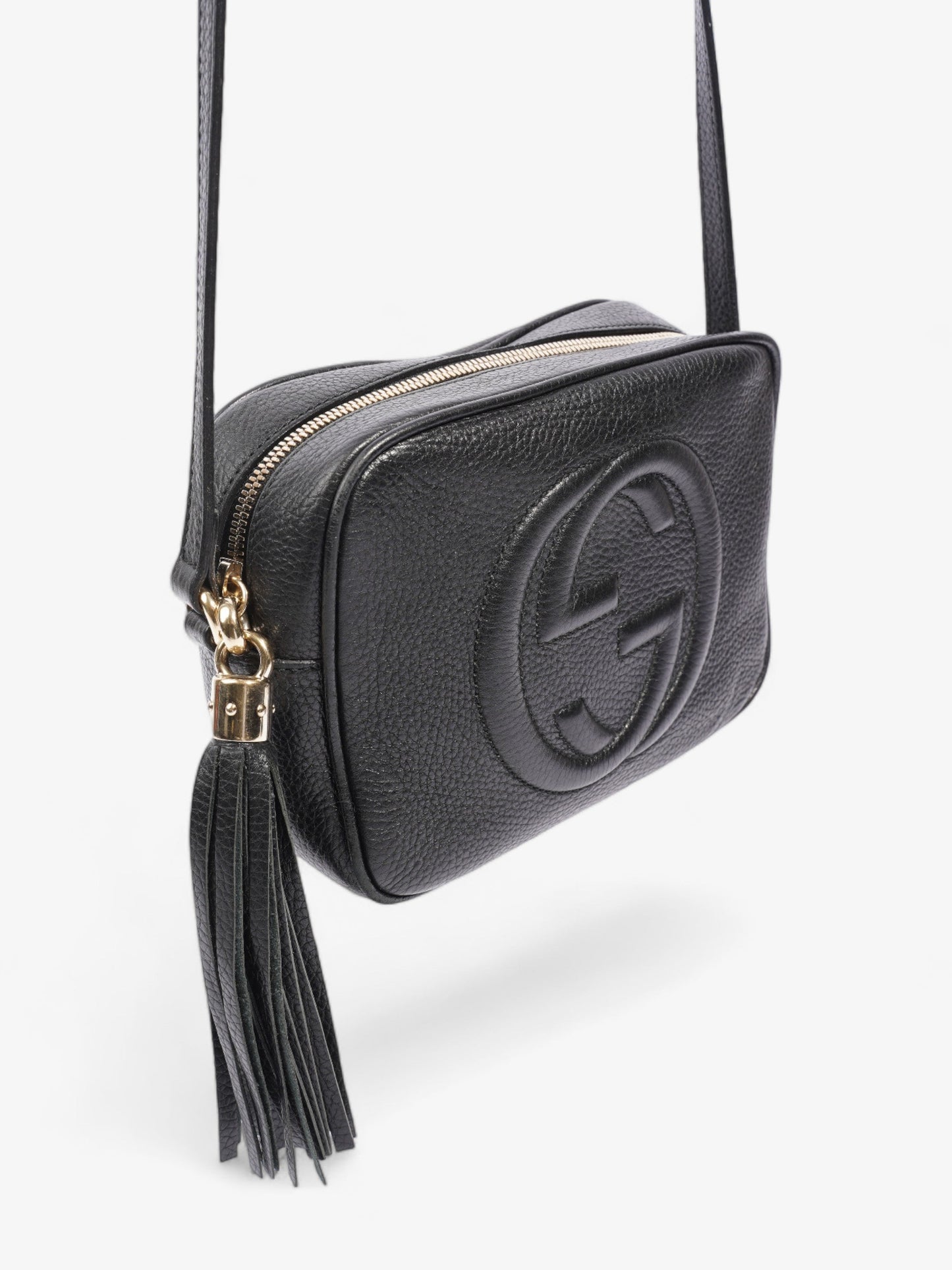 Gucci Soho Disco  Black Leather Small