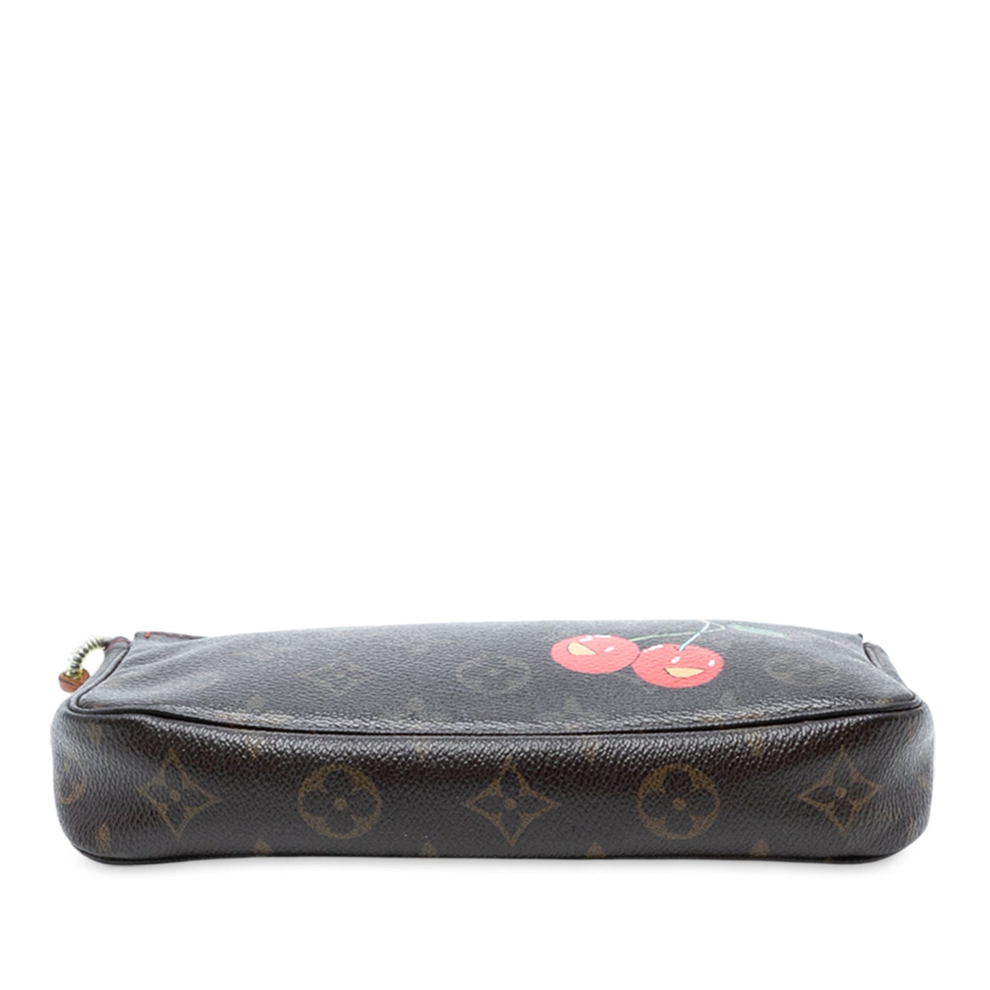 Brown Louis Vuitton Takashi Murakami Monogram Cherry Pochette Accessoires Shoulder Bag