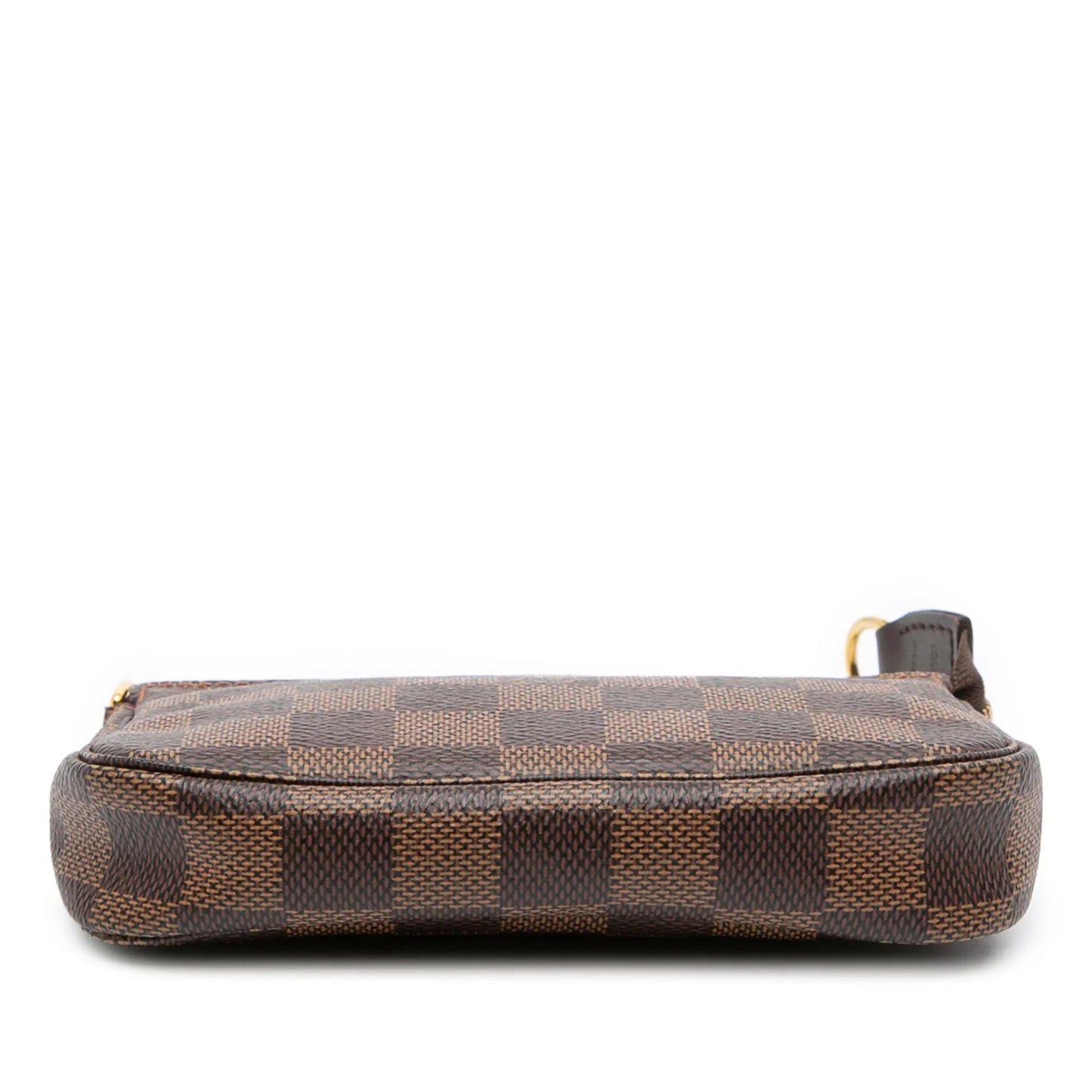 Brown Louis Vuitton Damier Ebene Mini Pochette Accessoires Handbag