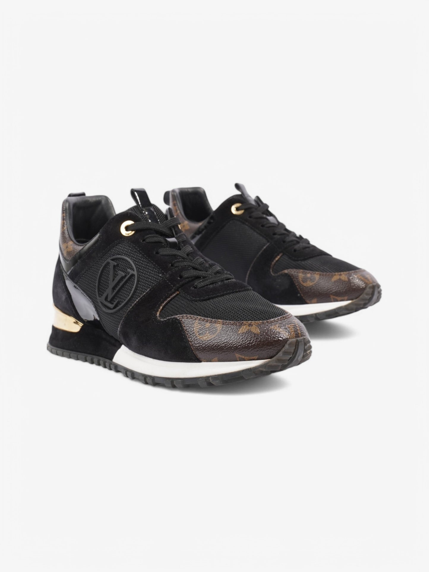 Louis Vuitton Run Away Black / Monogram Mesh EU 38 UK 5