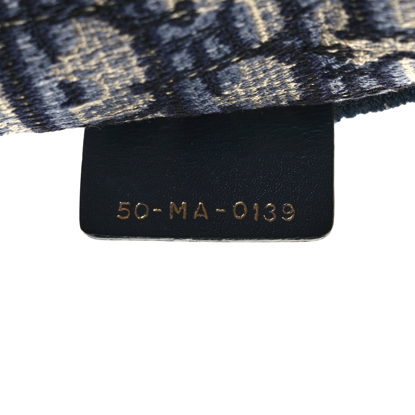 Christian Dior Oblique Medium Book Tote Blue Multicolor